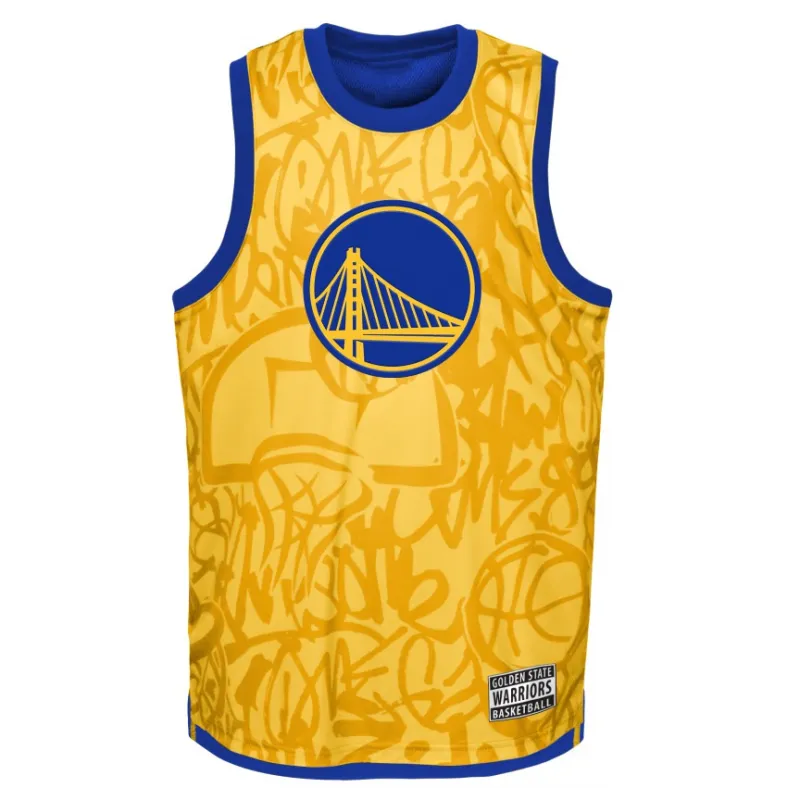 NBA Shake The Can Shooter Tank Warriors