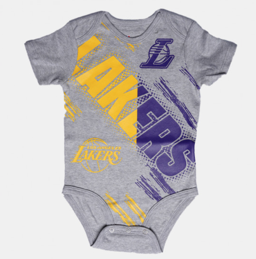 NBA SS Los Angeles Lakers Infants' Bodysuit