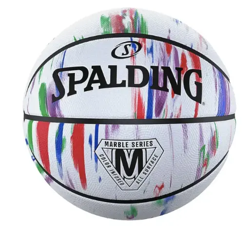 Spalding Marble series rainbow T5 Rubber