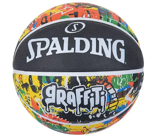 Spalding Graffiti Rainbow T5 Rubber