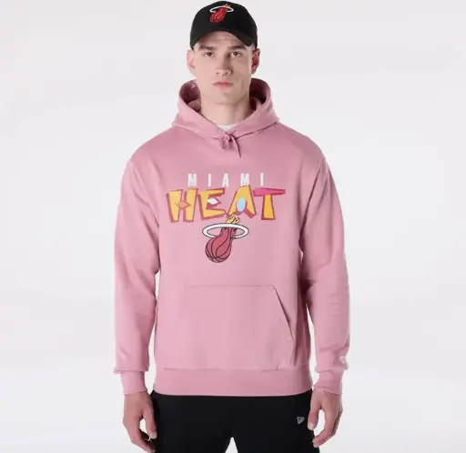 New Era NBA Graphic Hoodie Miami Heat