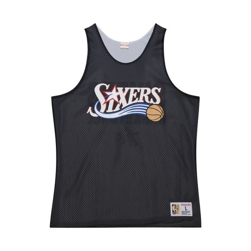 NBA Reversible Mesh Practice Tank Sixers