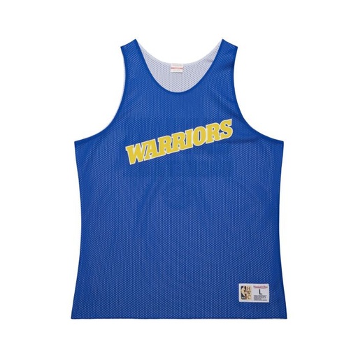 NBA Reversible Mesh Practice Tank Warriors