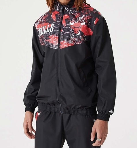 AOP Panel Jacket Chicago Bulls